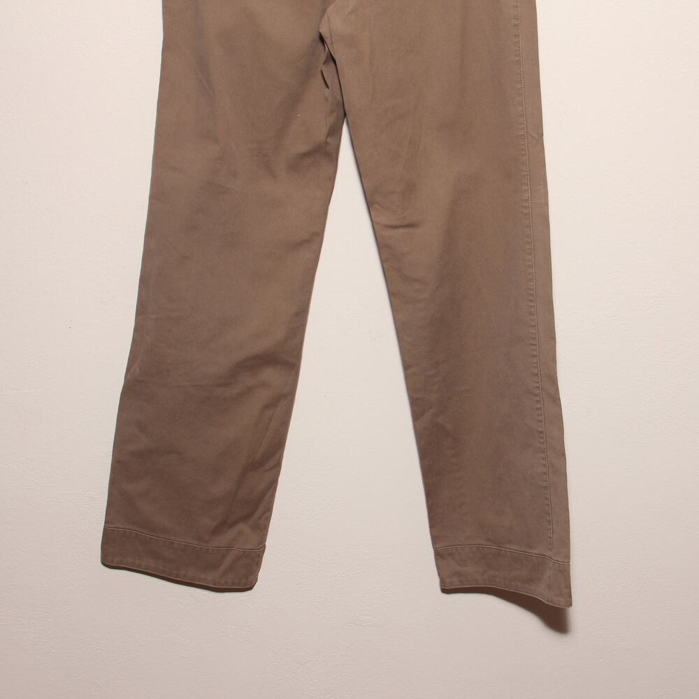 Vintage Tommy Hilfiger Y2K Khaki Cotton Jeans Size 8 33" inseam - Picture 7 of 9